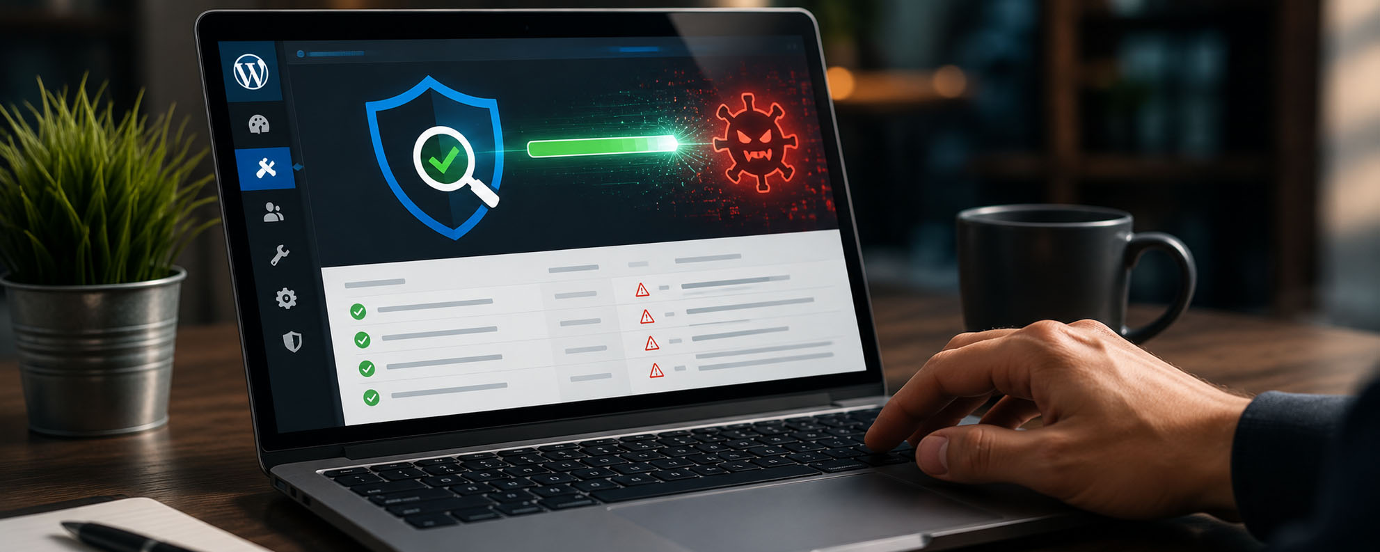 Plugin scanner malware WordPress otomatis - Wordfence dan Sucuri
