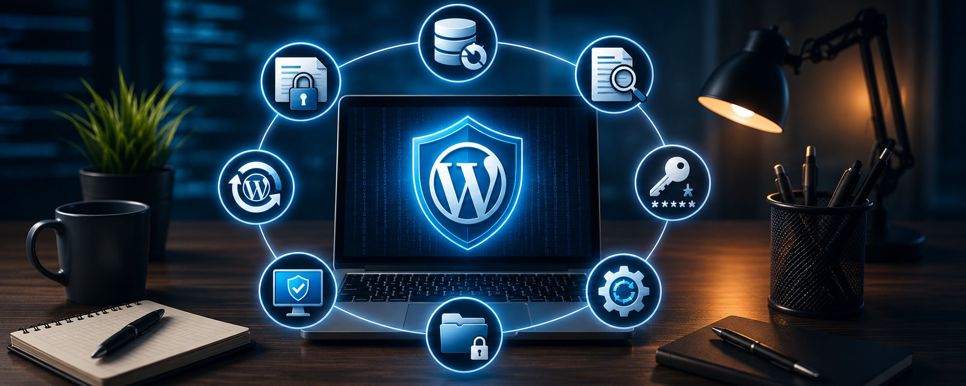 Persiapan sebelum hapus malware WordPress - backup dan keamanan