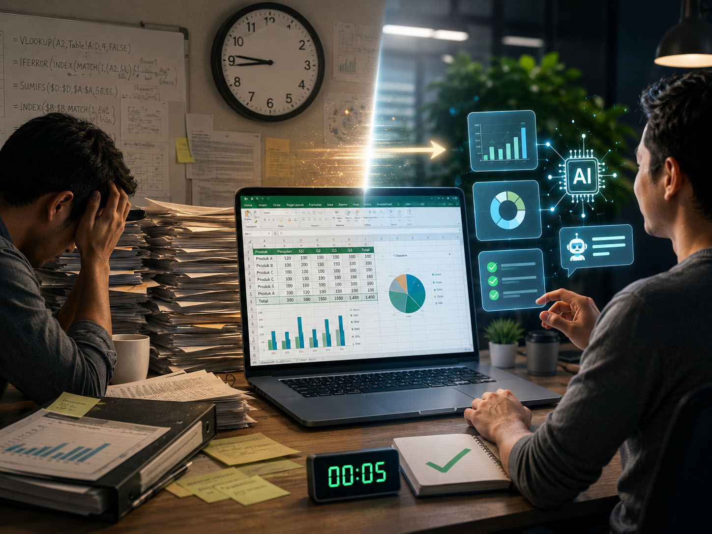 Analisis data Excel dengan bantuan AI tools gratis untuk meningkatkan produktivitas kerja